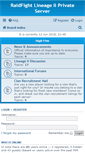 Mobile Screenshot of forums.raidfight.eu